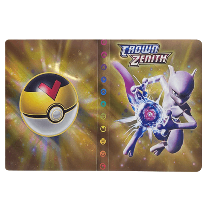 Poke Kortsamlaralbum – 240 Kort Fickor, Perfekt för Samlare-Övriga Leksaker-BB-Stil 7-Hemnix