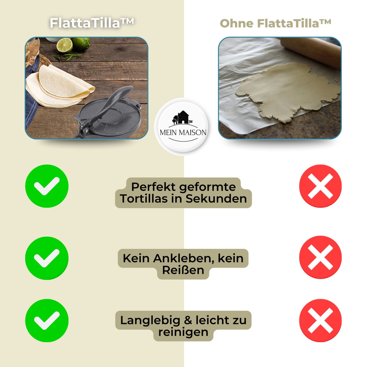 Carvallo - Mach Tortillas på ett ögonblick Carvallo