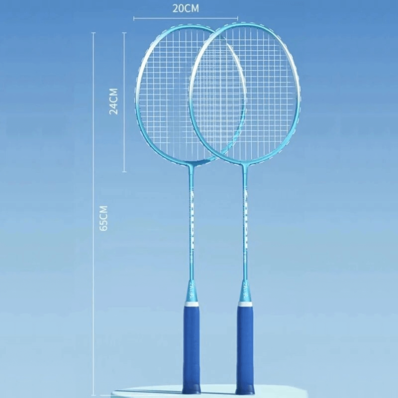 Badmintonracket Set - Komplett Paket för Badmintonspel-Sällskapsspel-BB-Hemnix