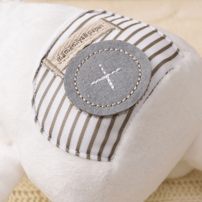 Mjukt Klädd Kanindocka - Högkvalitativt Gosedjur för Barn, Söt och Mjuk Kanin Mjukisdjur, Sovkompis & Plyschdocka-Gosedjur-BB-Hemnix