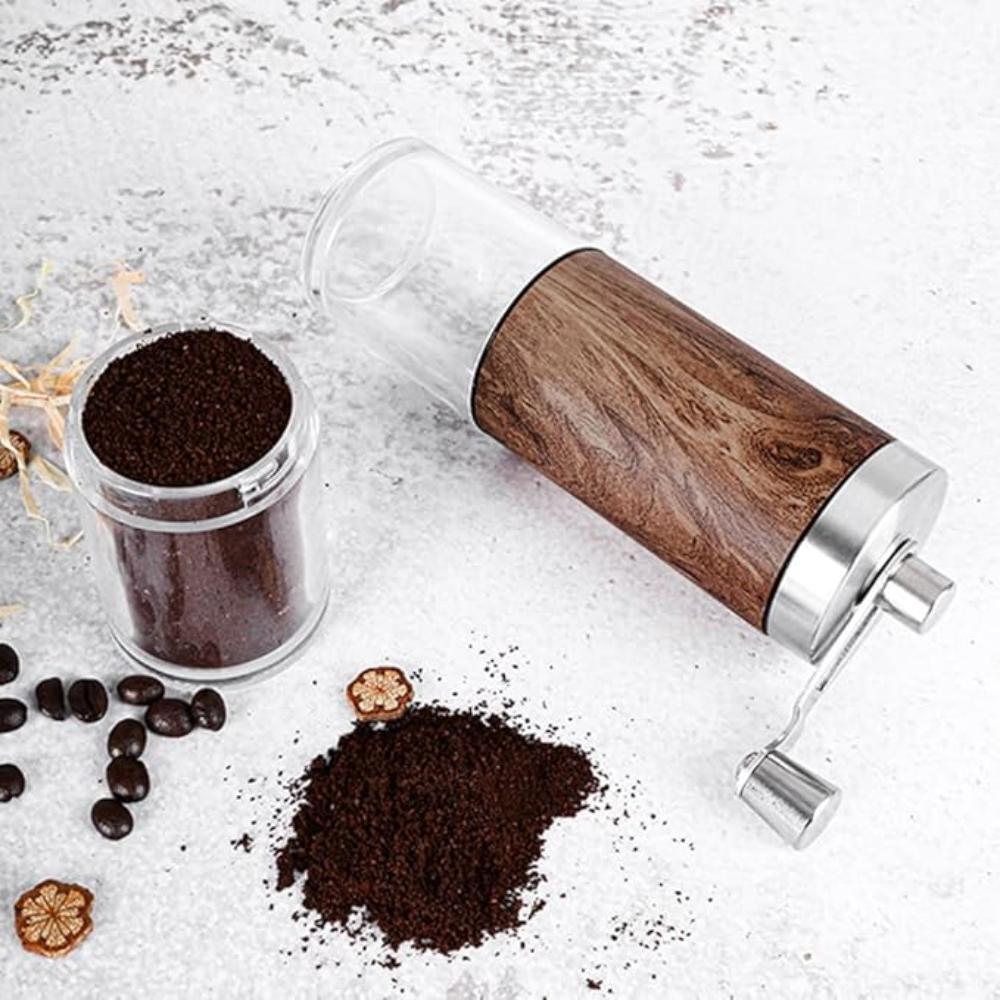 Trä Mekanisk Kaffekvarn Carvallo