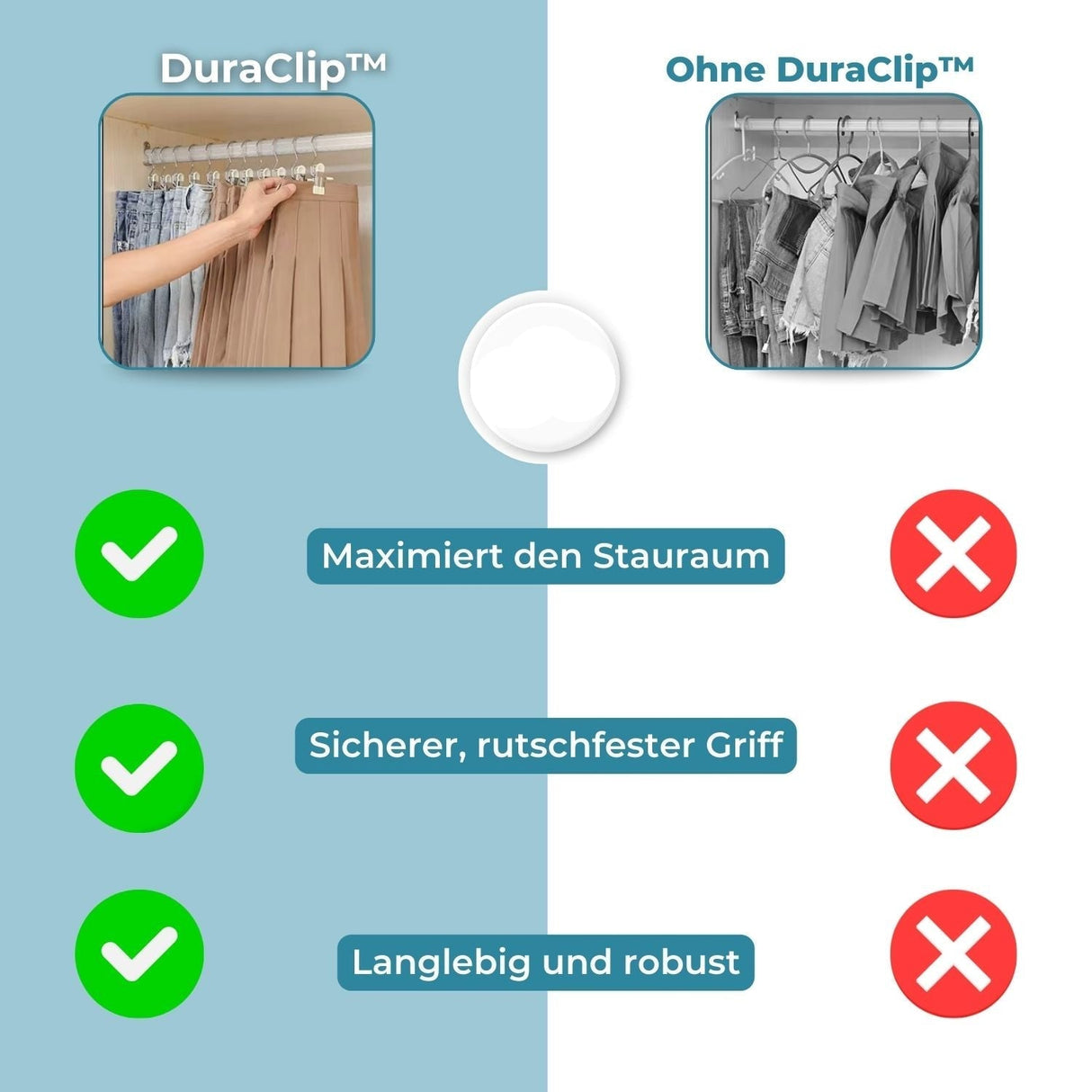 Carvallo | DuraClip - Stark Fäste Carvallo