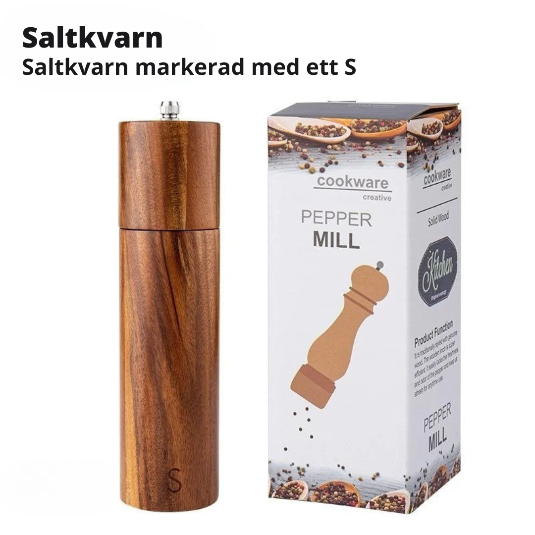 Stjärnholm Salt & Pepparkvarn i Valnöt-Hemnix-Saltkvarn-Hemnix