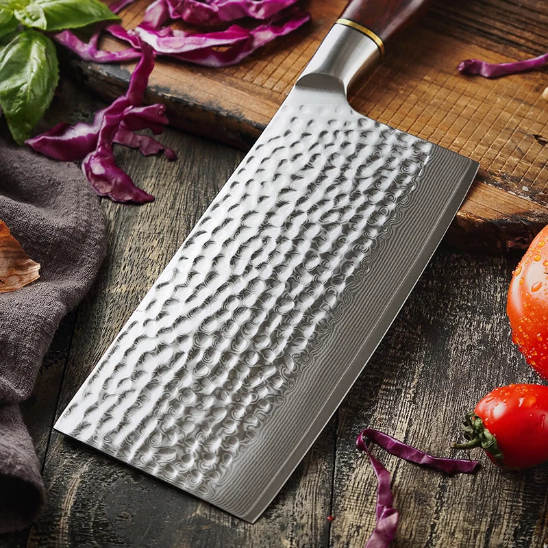 Master Series Slicing Knife – 73 lagers Pulverdamaskus Kockkniv för Skivning & Precision Hemnix
