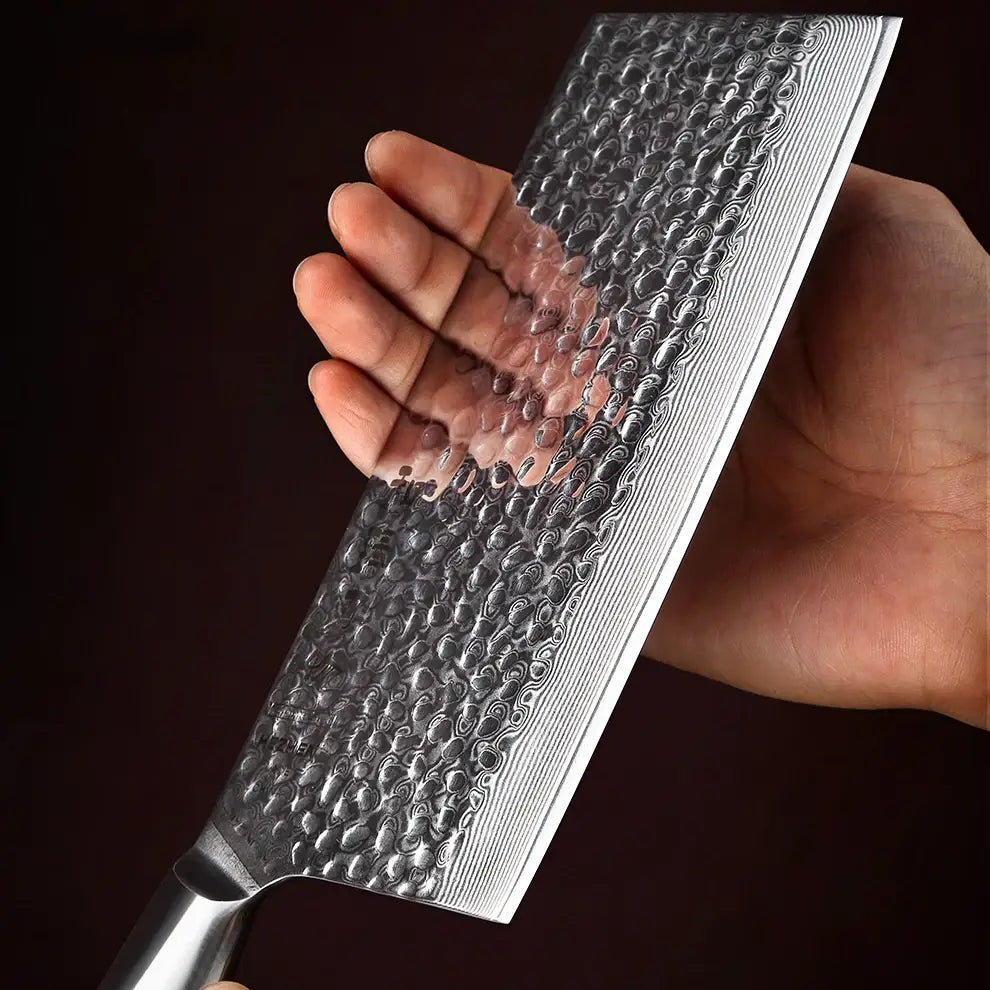 Master Series Slicing Knife – 73 lagers Pulverdamaskus Kockkniv för Skivning & Precision Hemnix