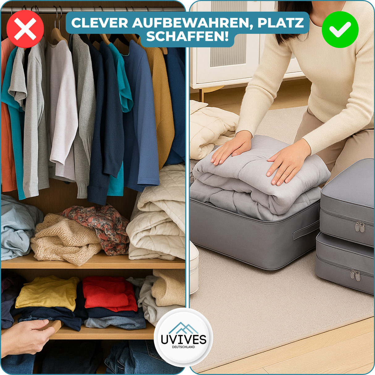 Carvallo - Mer förvaringsutrymme på sekunder, helt utan teknik! Carvallo