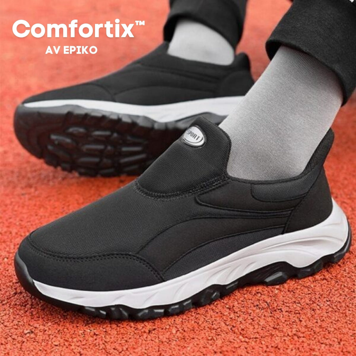 Comfortix™ Slip-On-skor-Hemnix-Svart-35-Hemnix