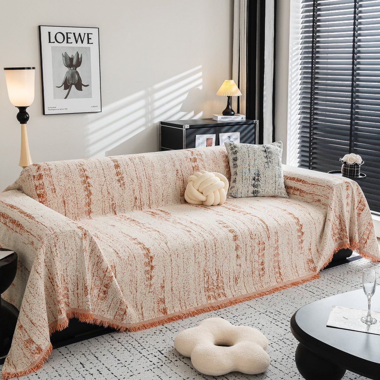 Samtida Canvas Sofföverdrag - Modernt, Stiligt & Hållbart Soffskydd Carvallo