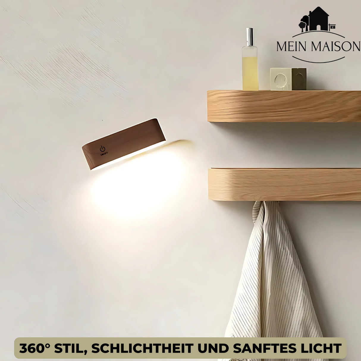 LumaWood™ – 360° ljuskomfort utan kablar Carvallo