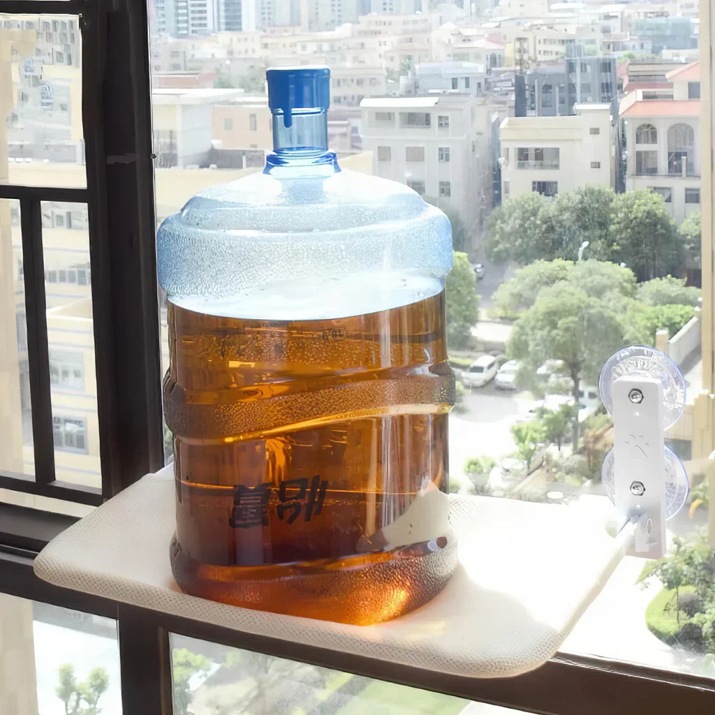 PurrNook – Fällbar Fönster katt-hängmatta med Lätt att rengöra överdrag och säker stöd Carvallo