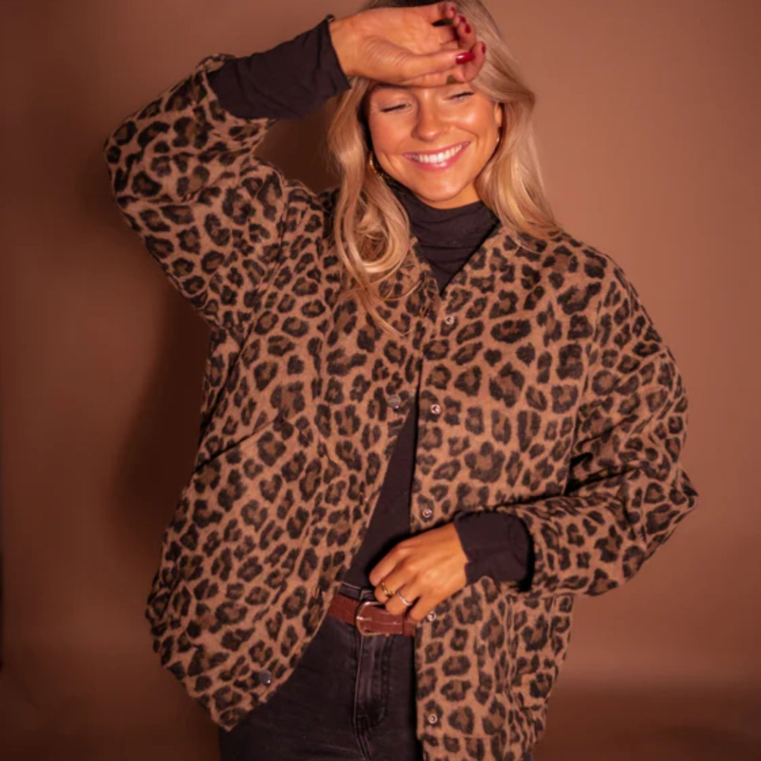 Leoné™ Leopard Bomberjacka-Hemnix-Hemnix