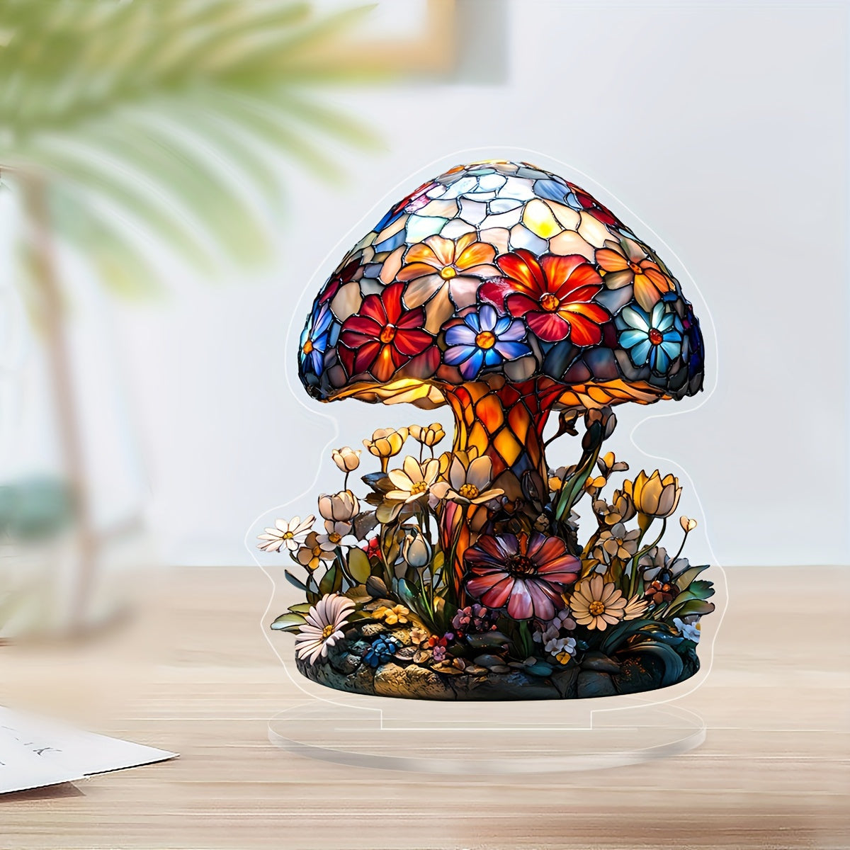 DecoLicht - Art Deco Akryl Svamp Bordslampa Carvallo