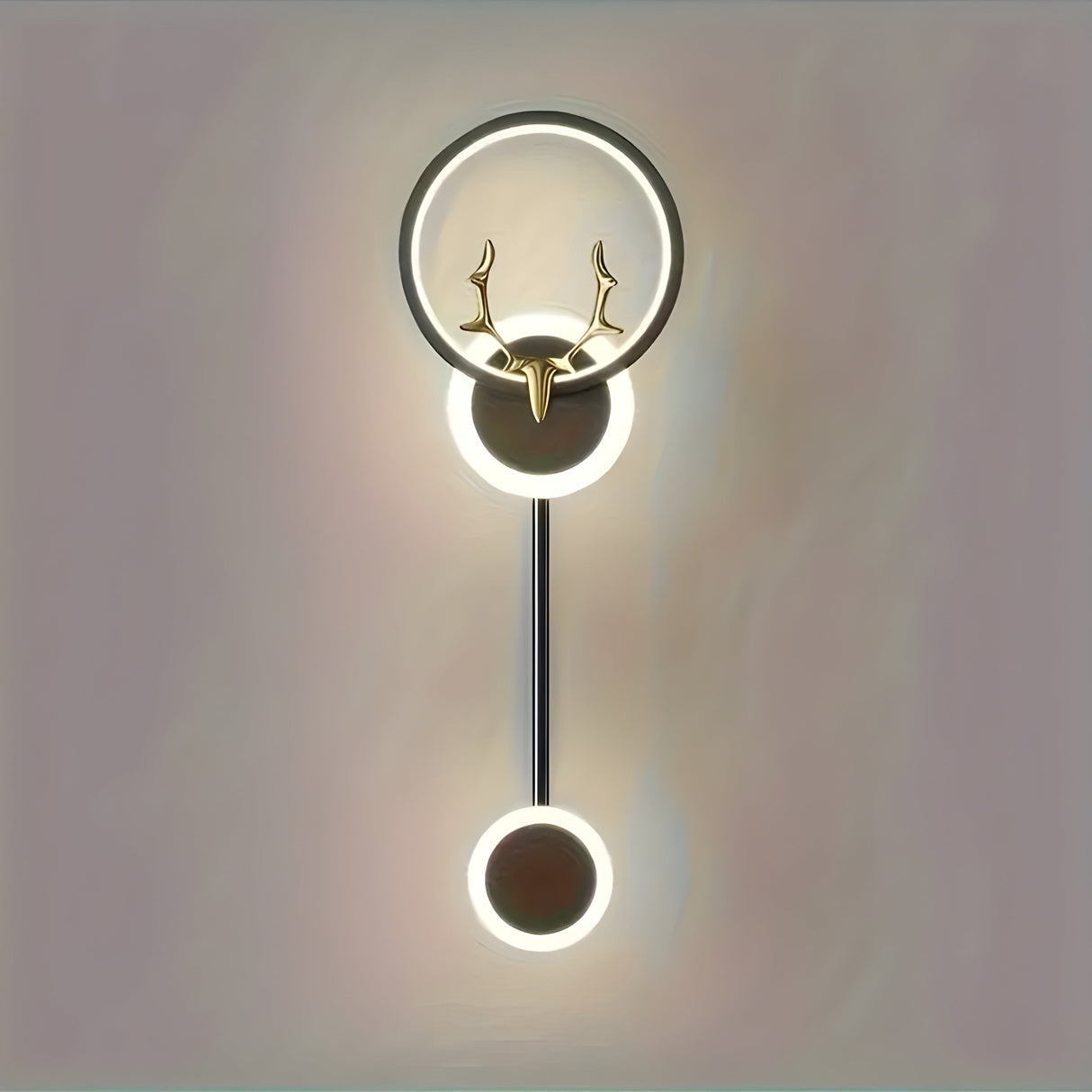 ModiGlow Light - Modern LED vägglampa med dubbel huvdesign Carvallo