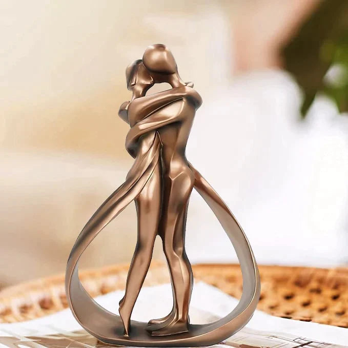 Carvallo - Håndgjord staty symboliserar evig kärlek Carvallo