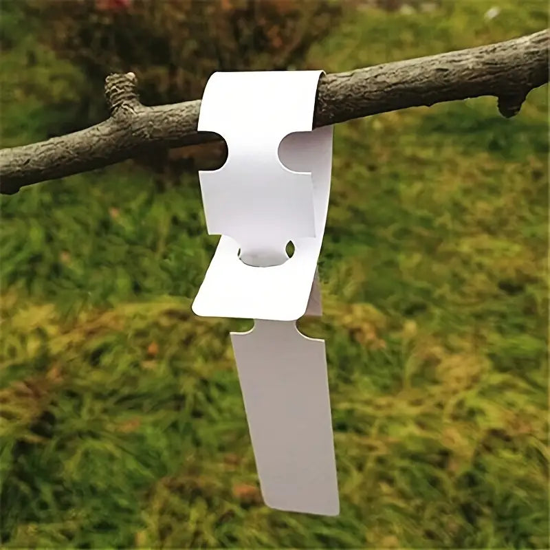 Återanvändbara växtetiketter i plast för trädgård och trädmärkning Carvallo