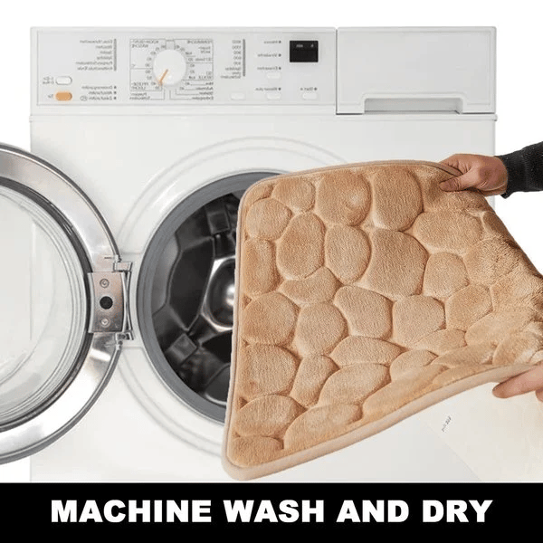 Kobblestone Prägad Badrumsmatta Carvallo