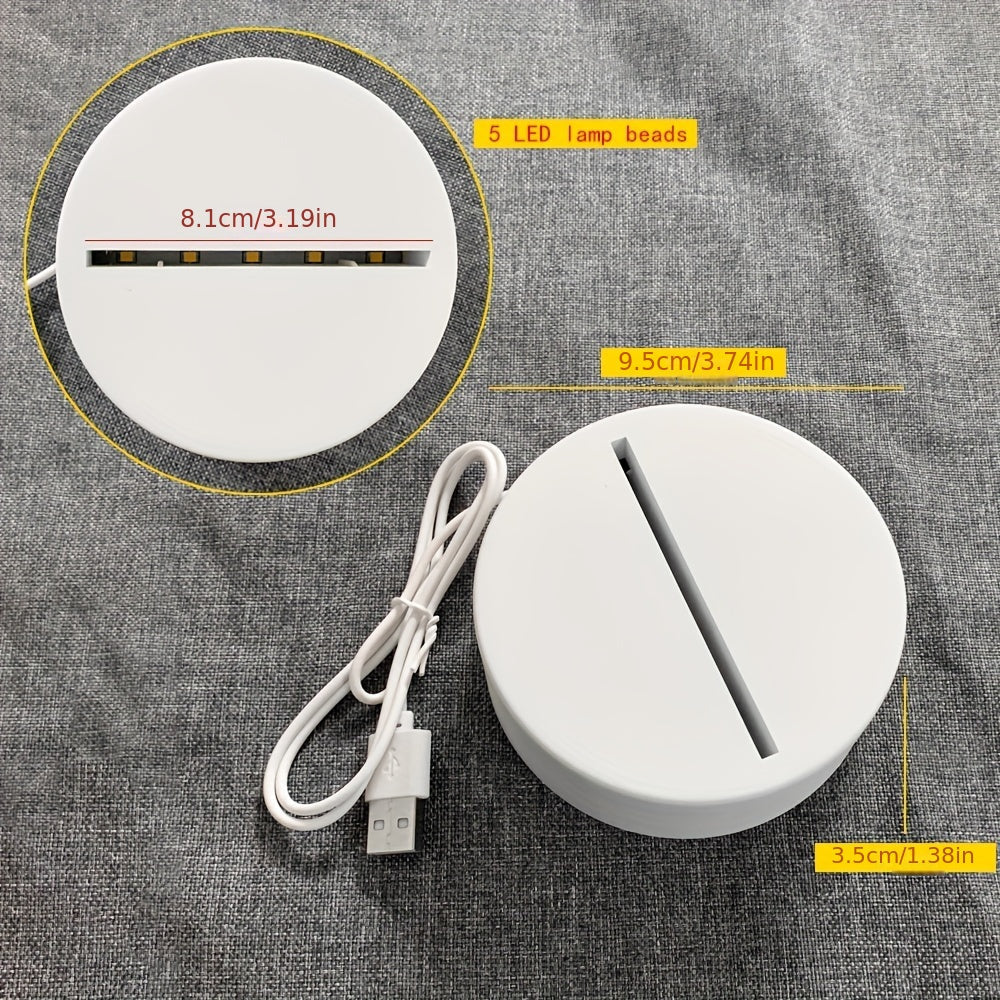 NoteGlow - LED Notitietavla Nattlampa med USB Strömförsörjning Carvallo