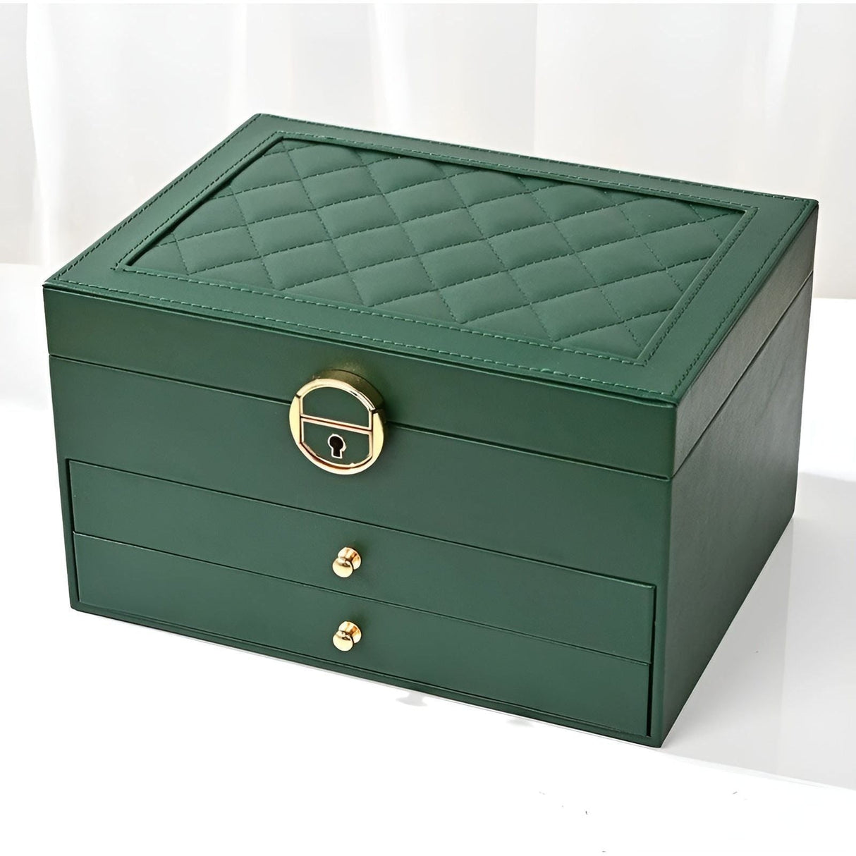 Lyxbox - Flera våningar smyckedisplay & förvaringslåda Carvallo