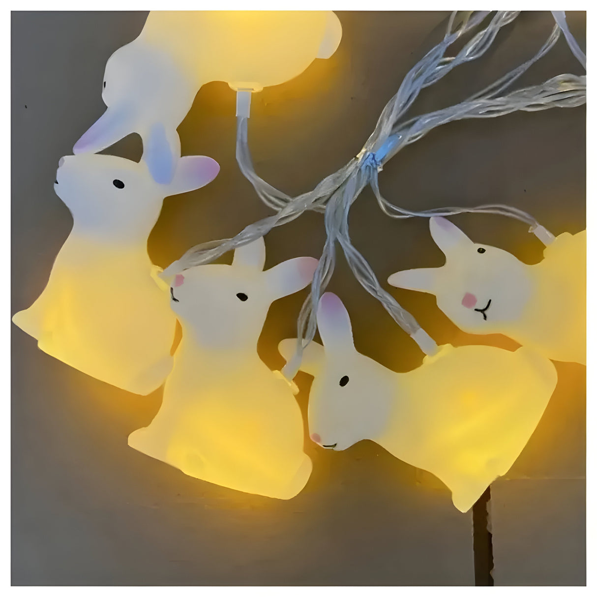 LumiRabbit Light - Vintage-stil LED-kanin kette ljus Carvallo