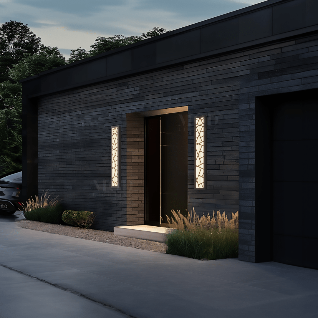 Vägglampa Modern Utomhus LED Panel Armatur Carvallo