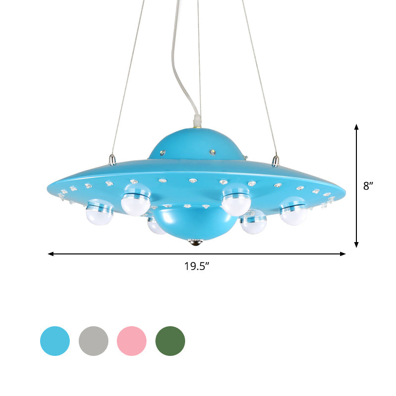 Noordse UFO Hänglampa LED Barnrum Taklampa Carvallo