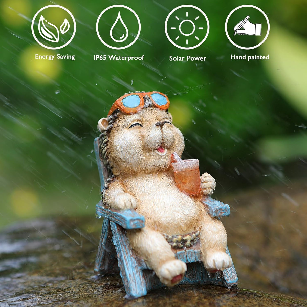 Nyckfull minidekoration för uteplats, gräsmatta och älvträdgård MILA Sverige