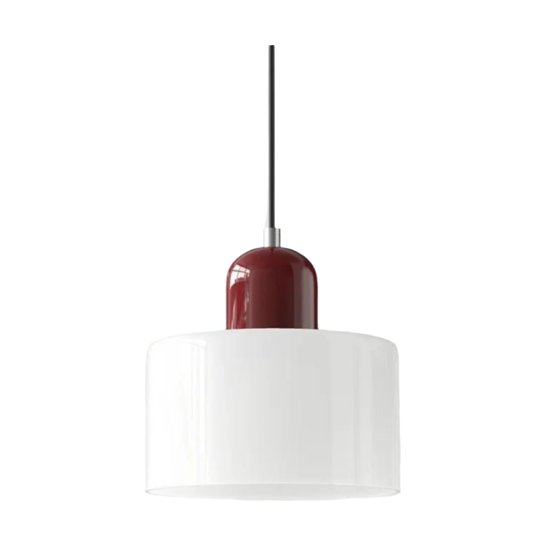 Glaspendelampa – Elegant cylindrisk pendellampa för mysiga vardagsrum Carvallo