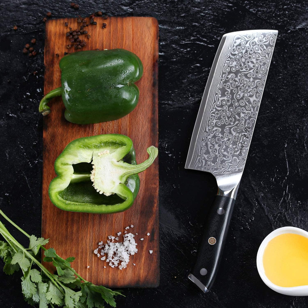 Kökskniv Stål Grönsaks Hackverktyg Carvallo