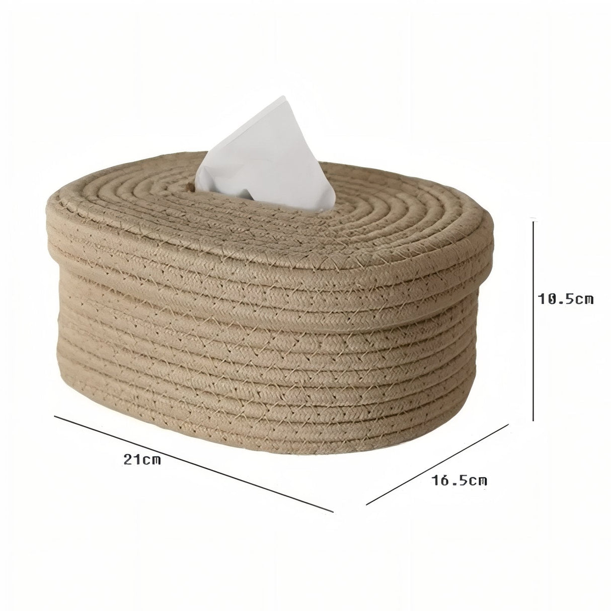 Carvallo – Oval vävboks för smidig organisering och praktisk Carvallo