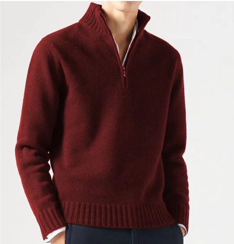 Pullover-tröja för män-Hemnix-Röd-M-Hemnix