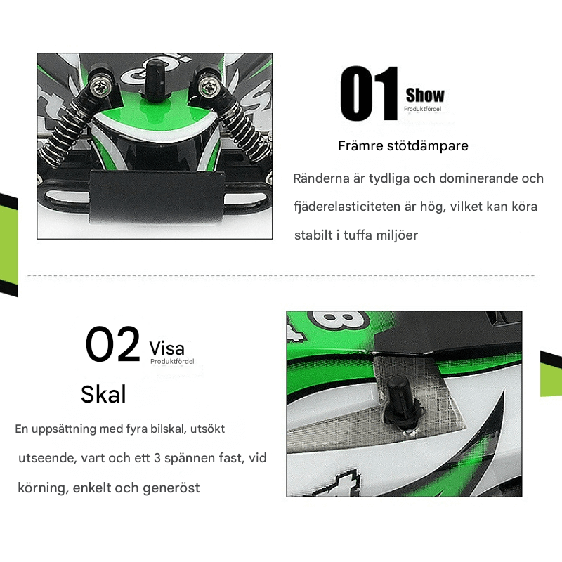 1:20 Fjärrstyrd Buggy Bil – Snabb Racingbil med 2.4G Teknik-Radiostyrt-BB-Hemnix