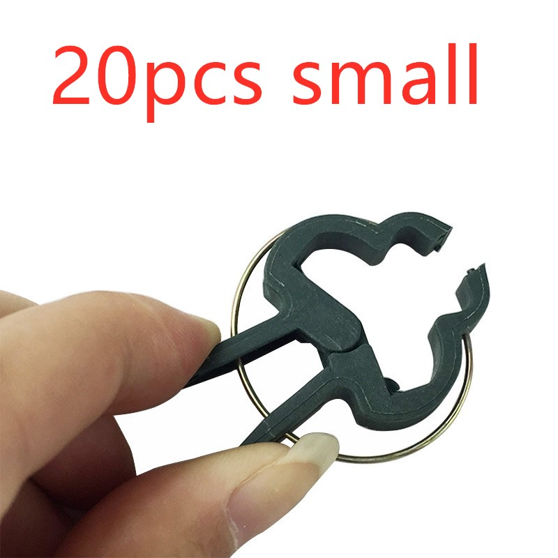 Trädgårdsclips-set – Växtöglor för växtstöd och trädgårdsskötsel Carvallo