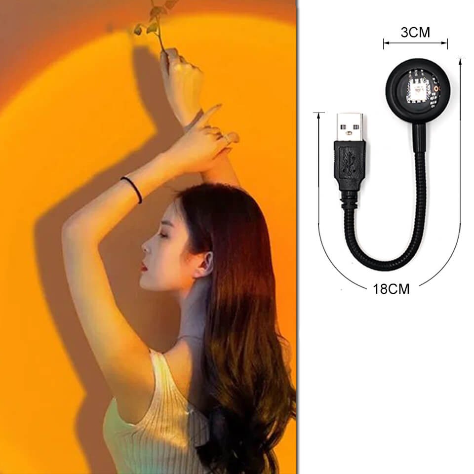 USB LED-lampa för omgivningsbelysning-Lights-bellasverige-Hemnix