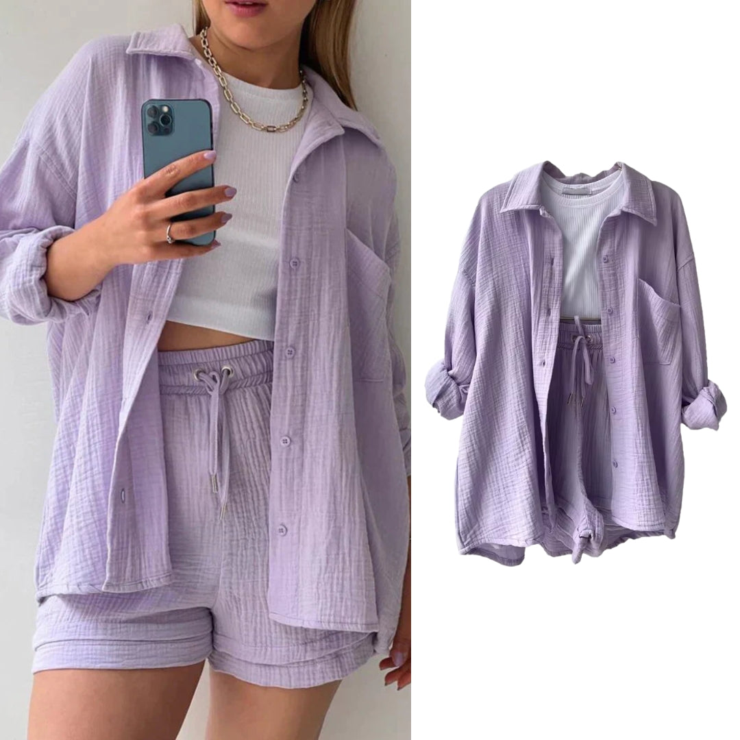 Sanny™ Matchande Set-Hemnix-Purpur-S-Hemnix