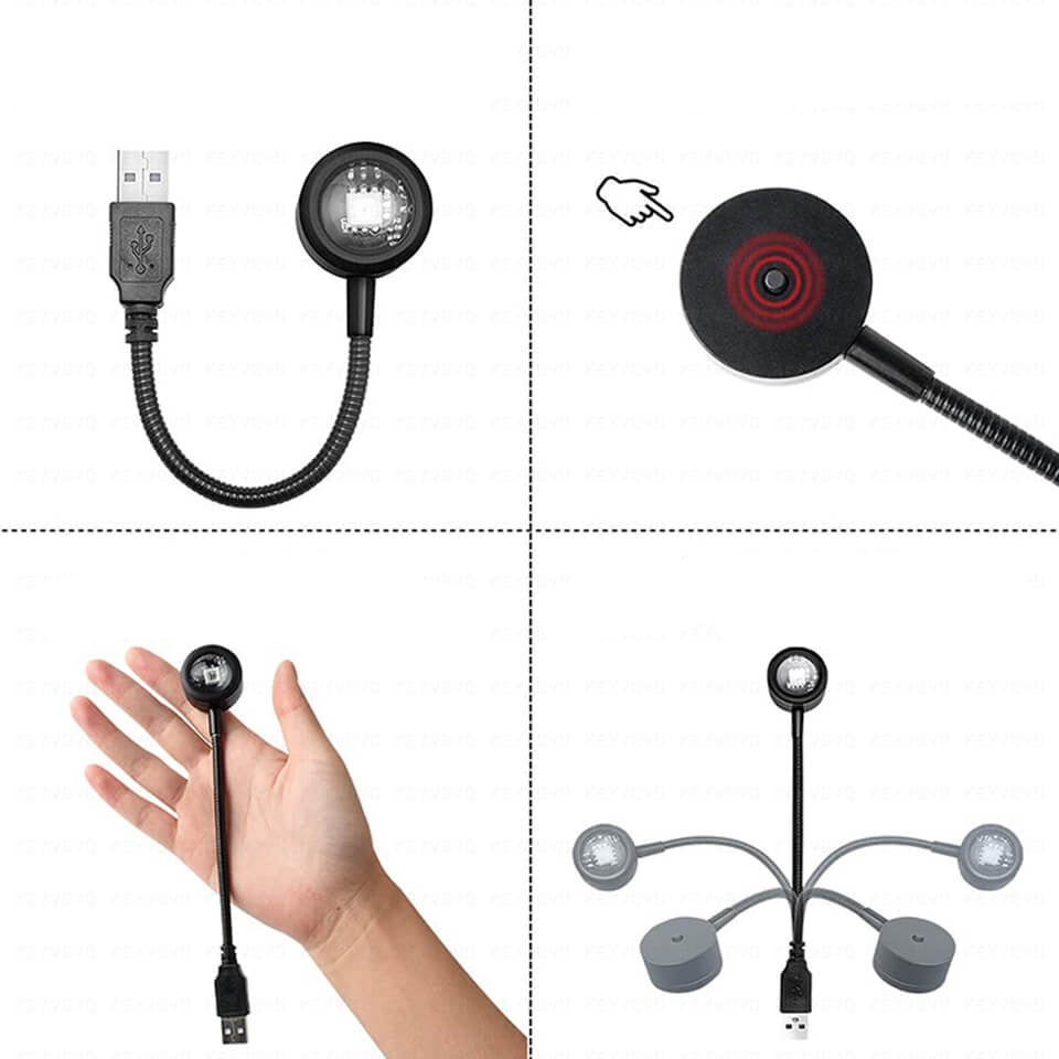 USB LED-lampa för omgivningsbelysning-Lights-bellasverige-Hemnix