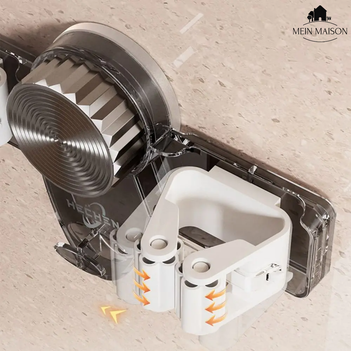 Carvallo | GripMates – Säker hållning för kvastar & mopp utan borrning Carvallo