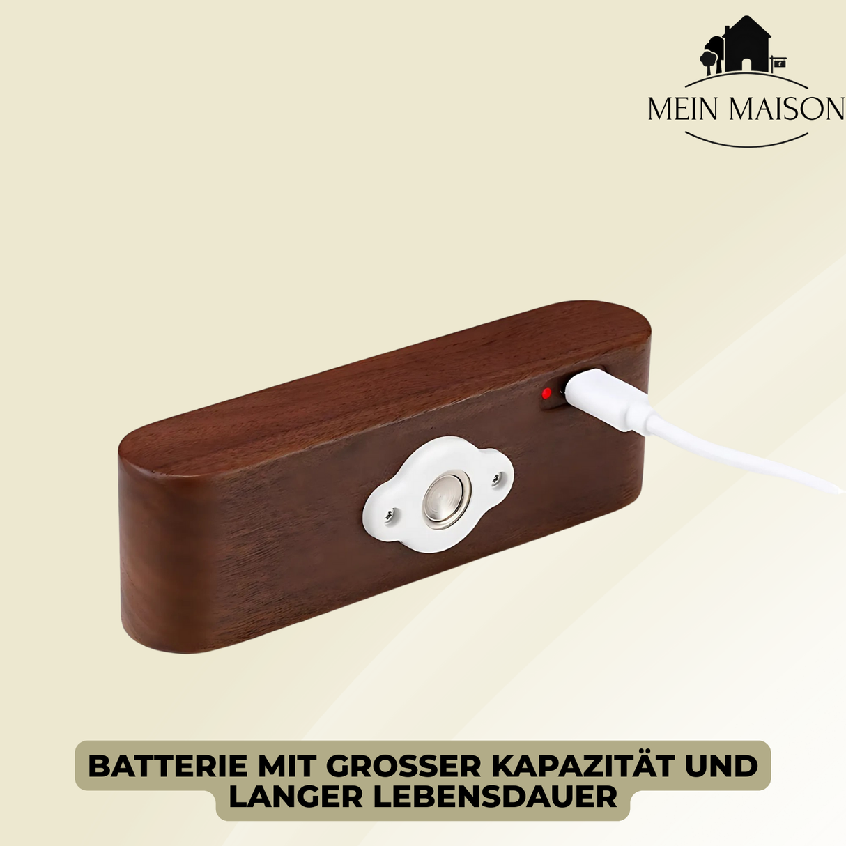 LumaWood™ – 360° ljuskomfort utan kablar Carvallo