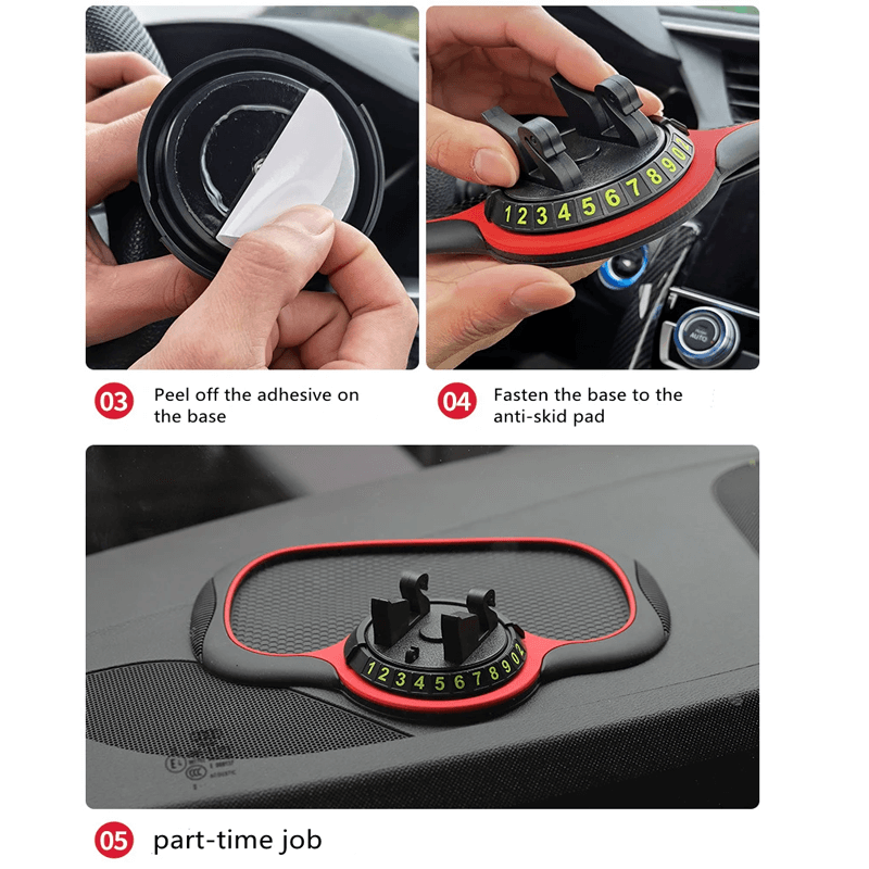 Multi-funktionell Antihalk Telefonhållare-Bil-BB-Hemnix