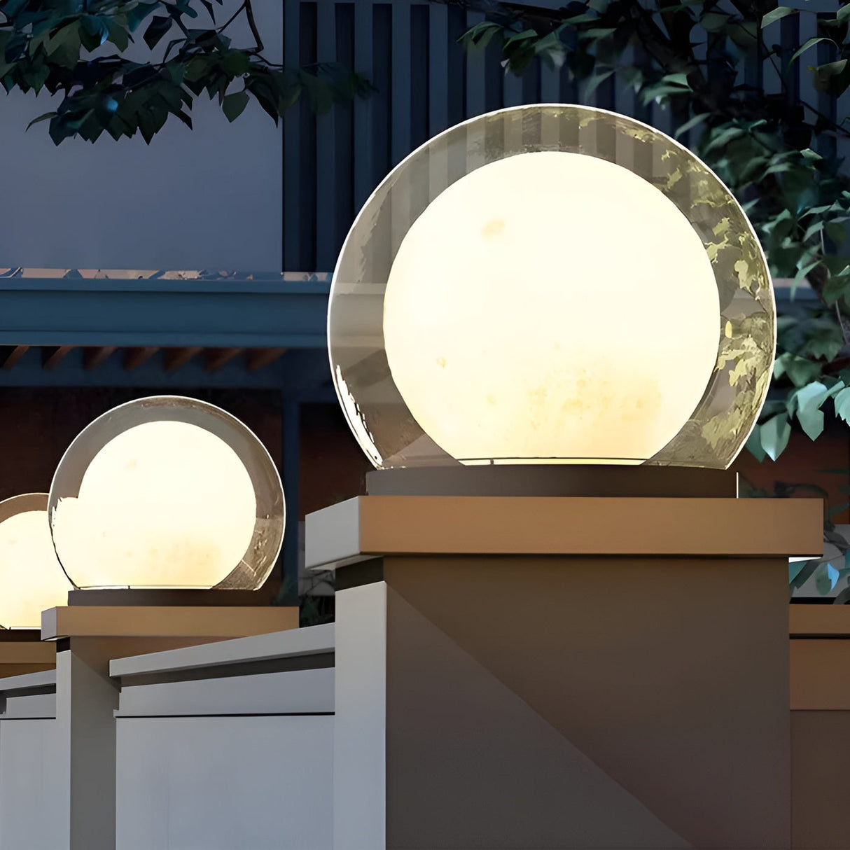 Utomhus-COLUMN lampa - Elegant utomhusbelysning för gård och trädgård Carvallo