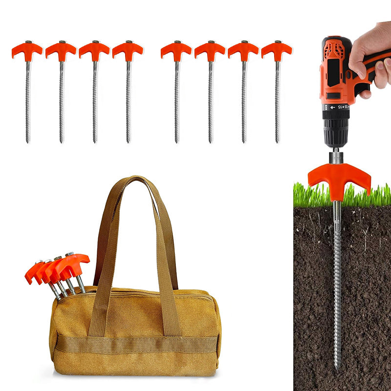 Carvallo - Galvaniserad stål pop up tältpluggar pluggar Carvallo