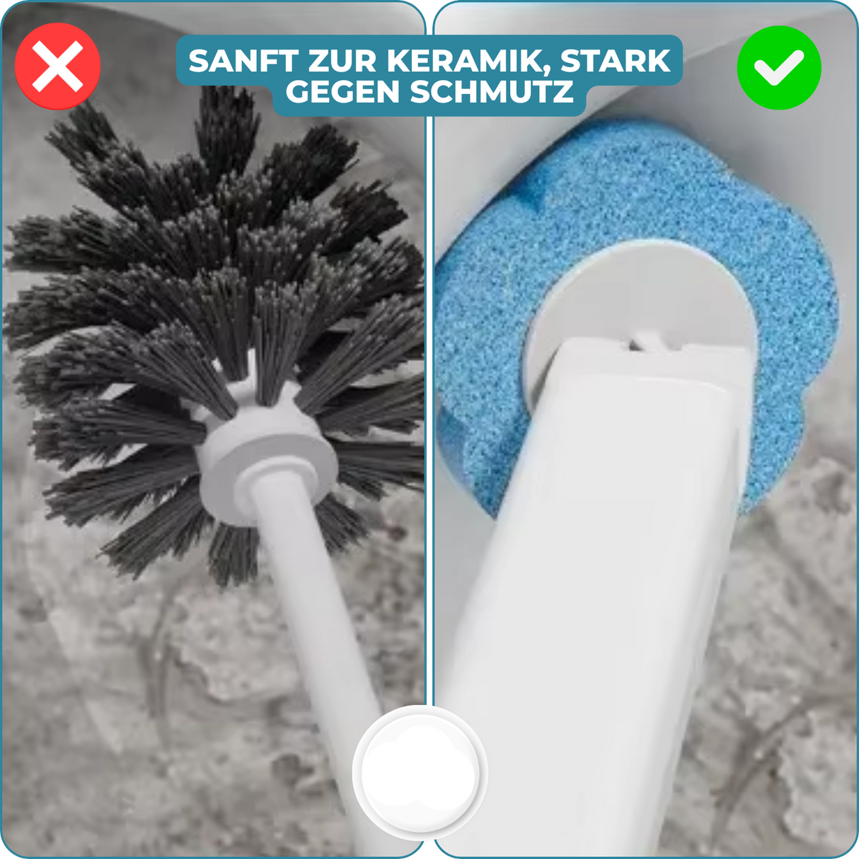Carvallo – Hygieniskt ren toalett utan skrubbning Carvallo