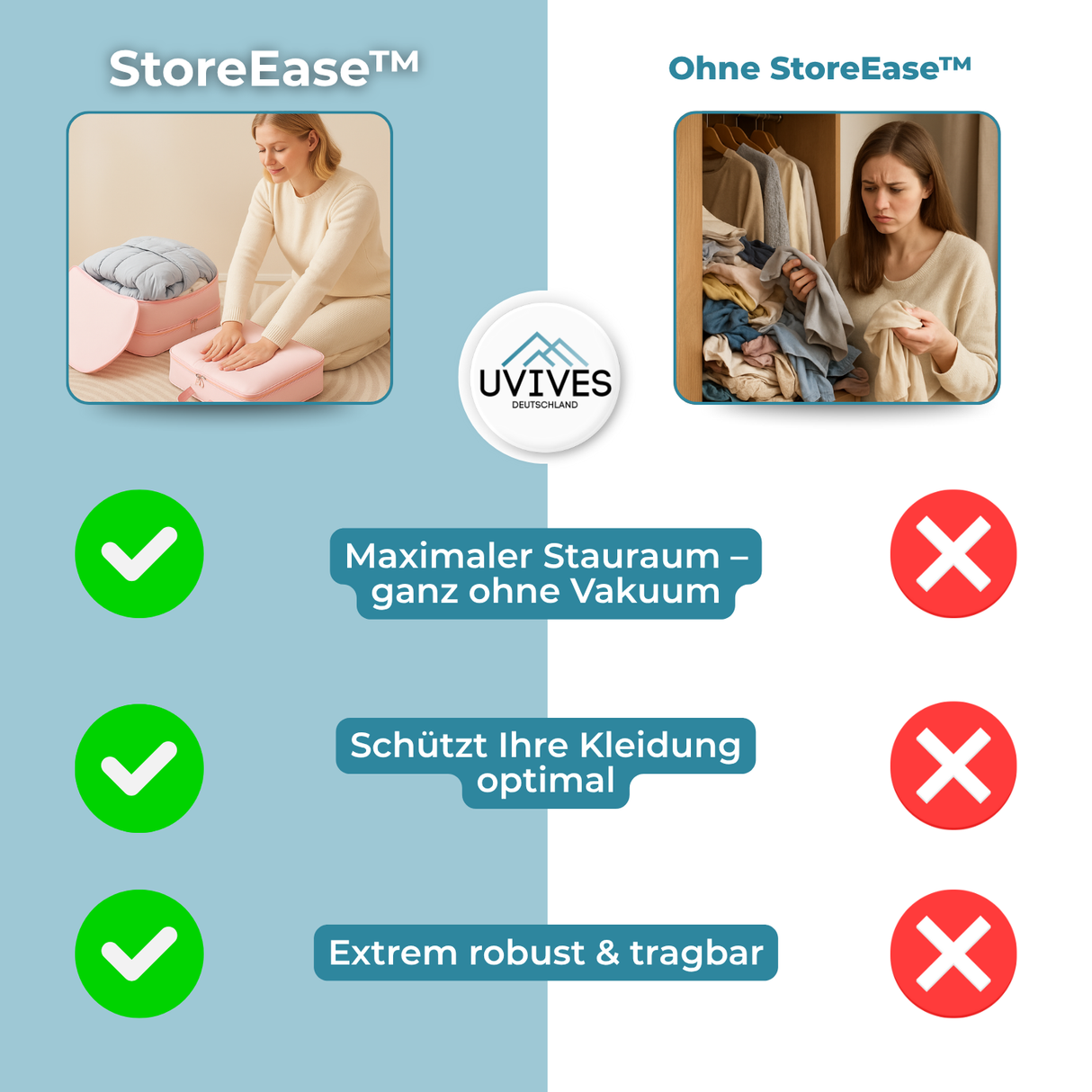 Carvallo - Mer förvaringsutrymme på sekunder, helt utan teknik! Carvallo