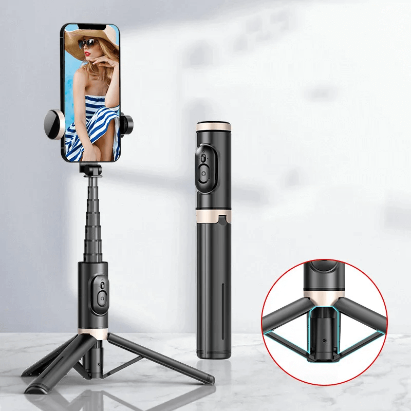 Selfiestick-tripod med Fjärrkontroll-Personligt-BB-Hemnix