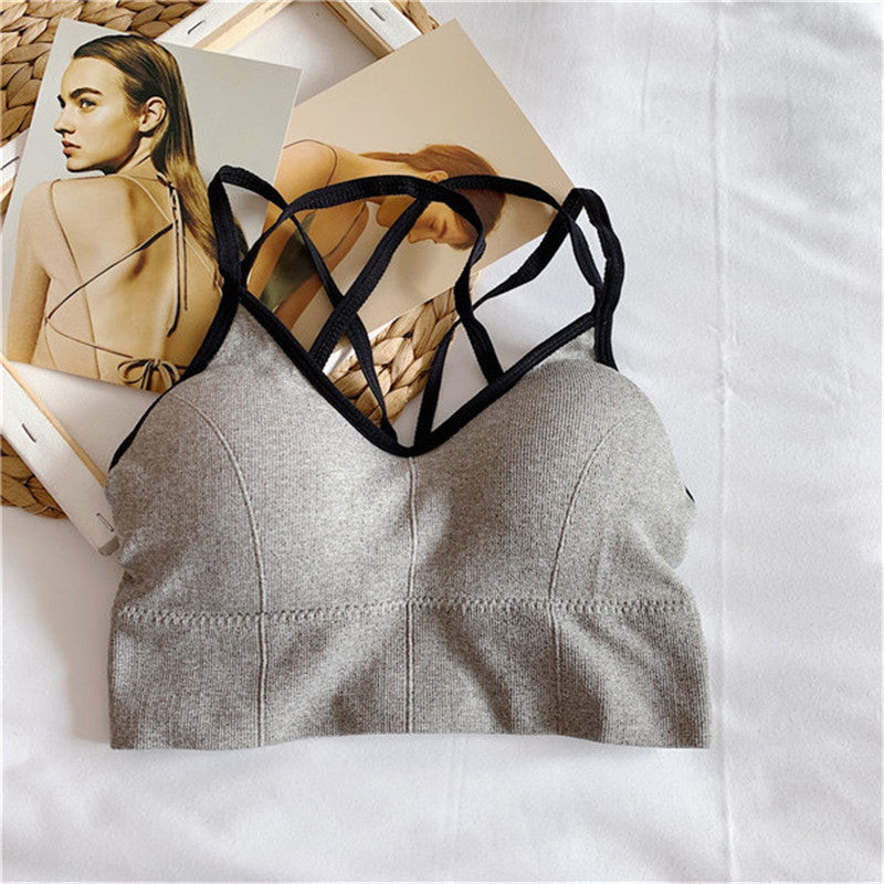 Snygg Sport Bh - One Size-Personligt-BB-Grå-Hemnix