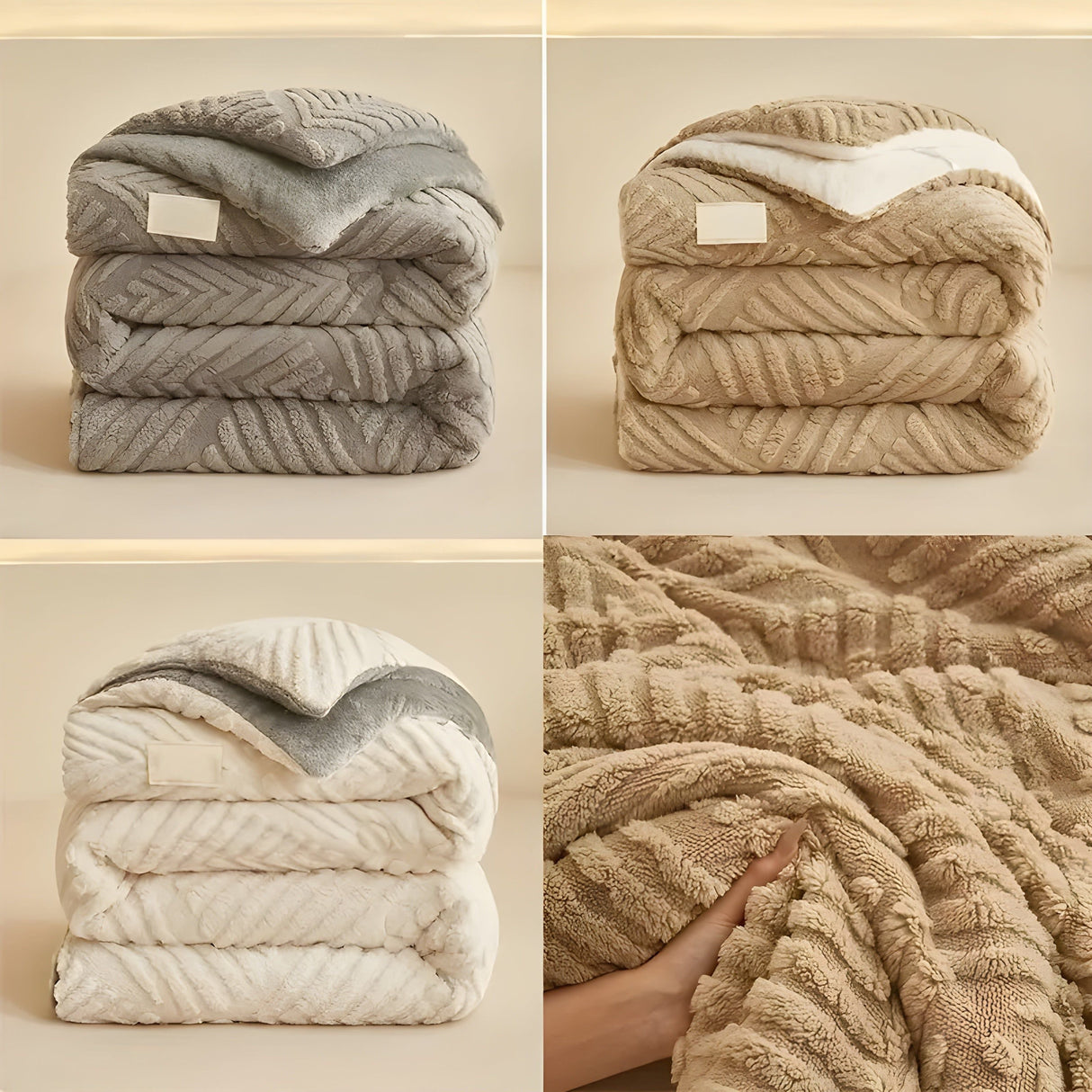 SleepEase Komforter - Ultra-mjuk Lönnlöv All-säsong Täcke Carvallo