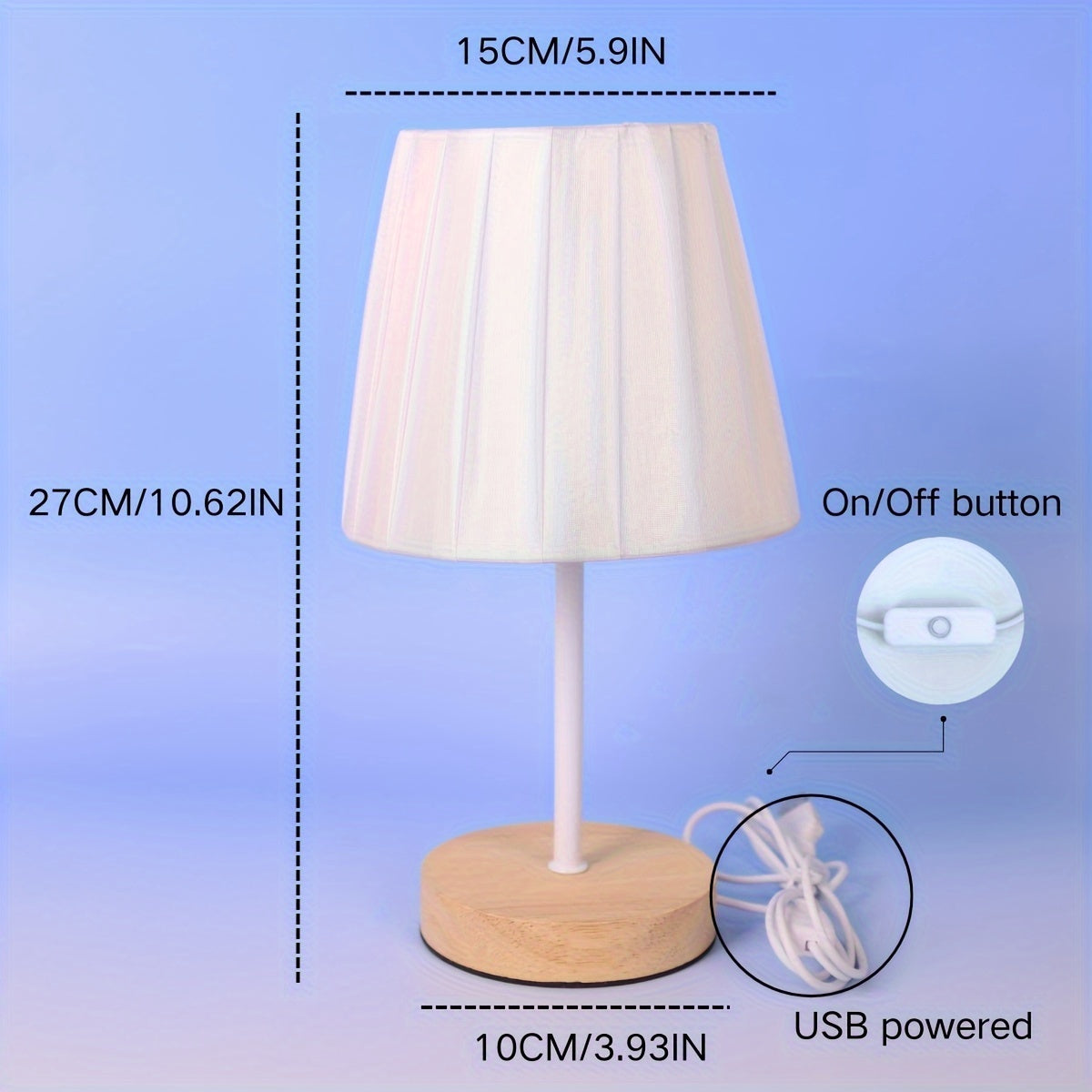 Nordic Atmosphere Bordslampa - Värme och Lugnt för Ditt Inredning Carvallo