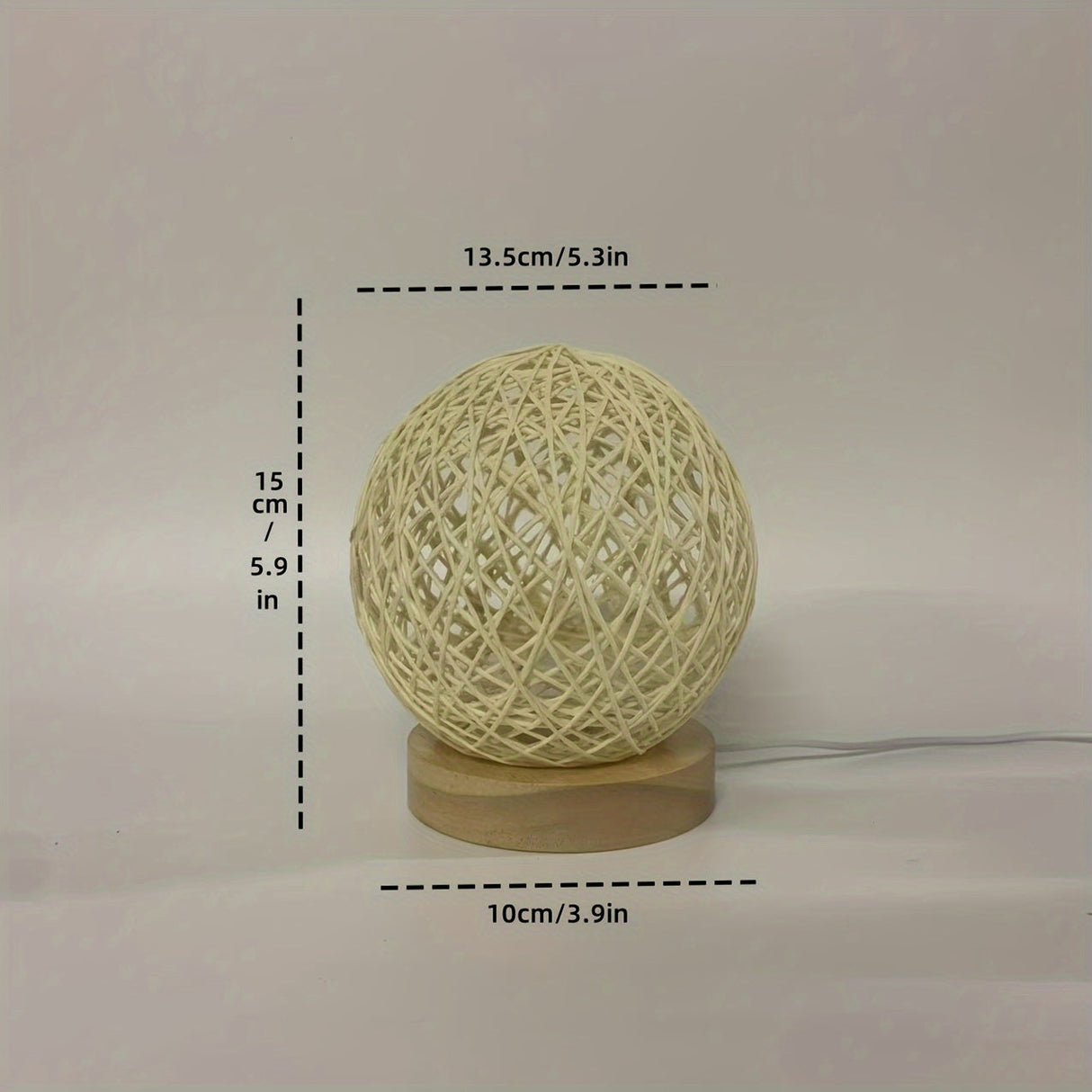 ModernLight - USB Bordslampa Dimbar LED Design Carvallo