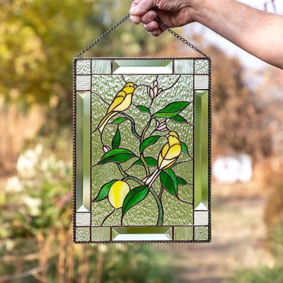 SunGlow – Färgglad väggkonst i akrylfärgat glas | Livfull solfångarpanel MILA Sverige