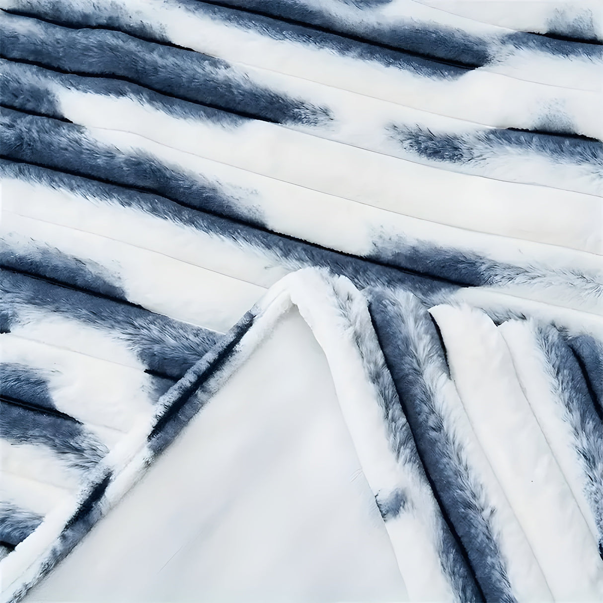 FauxFur Täcke - Mjuk Pläd-Sherpa-Fleece Täcke Carvallo