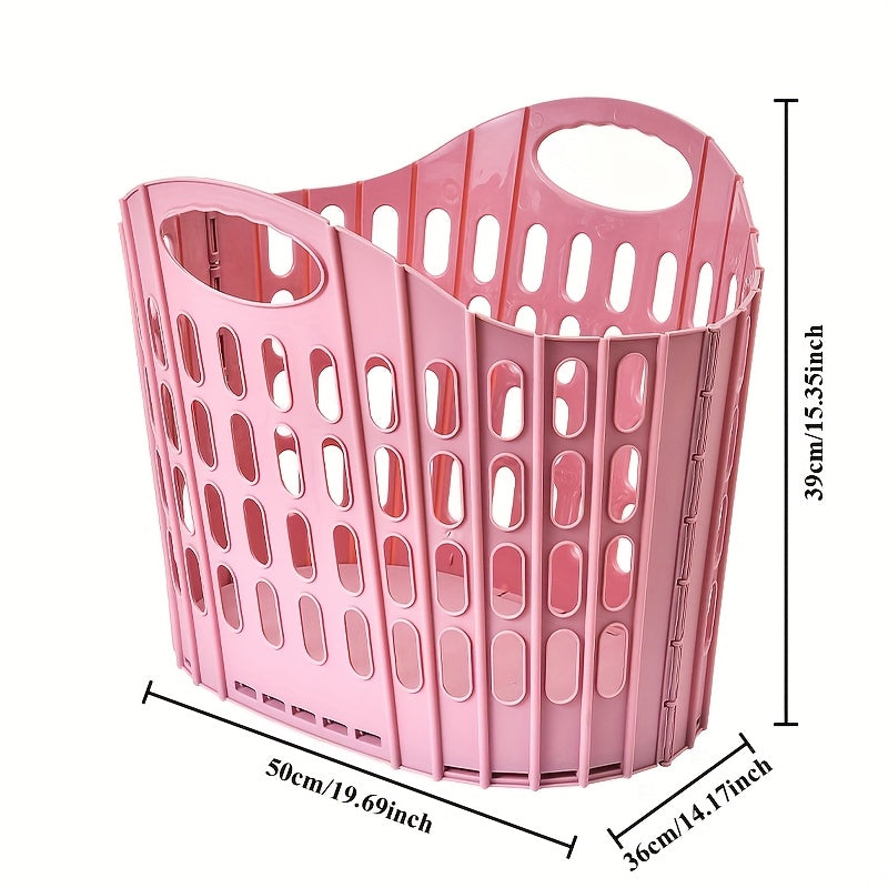 FlexiFold bärbar tvättkorg – Kompakt och lättbärbar klädkorg MILA Sverige